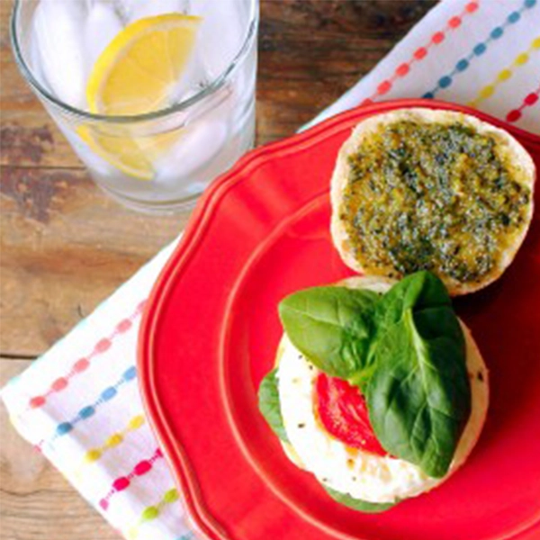 Mediterranean Egg White Sandwich